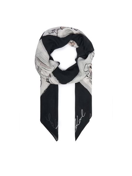 KARL LAGERFELD Chusta B3W33021 Szary ciemny. Szare chusty KARL LAGERFELD, bez wzorów. Za 429.99 zł.