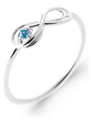 L'Atélier Précieux Srebrny pierścionek z cyrkonią rozmiar: 58. Szare pierścionki l'Atelier precieux, z cyrkonią, srebrne. Za 100.99 zł.