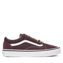 Tenisówki Vans. Fioletowe trampki Vans, bez wzorów, bez zapięcia, vans old skool. Za 369.99 zł.