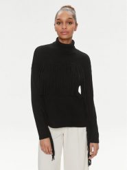 Replay Golf DK3557.000.G23138B Czarny Relaxed Fit. Czarne swetry Replay, s, bez wzorów, z bawełny, bez ramiączek. Za 919.99 zł.