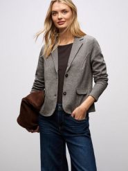 Street One Marynarka damska w kratę Kobiety brązowy|szary|beżowy w kratkę, 46. Brązowe marynarki i żakiety Street One, bez wzorów, z materiału, eleganckie, bez ramiączek. Za 299.95 zł.