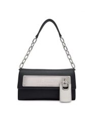 LOVE MOSCHINO Torebka JC4297PP0PK1500A Czarny. Czarne torebki klasyczne Love Moschino, bez wzorów, ze skóry, bez dodatków. Za 1,189.00 zł.