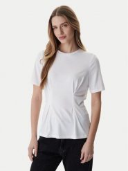 ONLY Top Elena 15368451 Biały Slim Fit. Białe topy ONLY, xs, bez wzorów, z syntetyku, bez kołnierzyka, bez ramiączek. Za 89.99 zł.