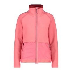 Bluza damska turystyczna CMP 32H2316. Czerwone bluzy bez kaptura CMP, s, bez wzorów, z materiału, bez kaptura, trekkingowe. Za 299.99 zł.
