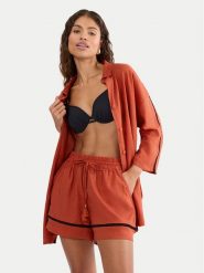 Triumph Szorty piżamowe Summer Wear 10227237 Pomarańczowy Regular Fit. Brązowe piżamy Triumph, bez wzorów, z wiskozy, bez kołnierzyka, bez ramiączek. Za 139.99 zł.