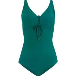 Kostium kąpielowy bonprix zielony. Stroje jednoczęściowe marki bonprix. Za 79.99 zł.
