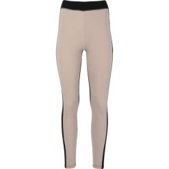 Damskie legginsy Endurance Gaciao. Brązowe legginsy sportowe Endurance, s, bez wzorów, z materiału, z podwyższonym stanem, do biegania. Za 238.00 zł.