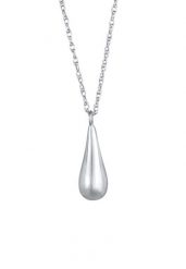 Elli Damski wisiorek skręcony kropla ze srebra próby 925 Sterling Silver Naszyjniki 1 ct. Szare naszyjniki Elli, z materiału, srebrne. Za 293.99 zł.