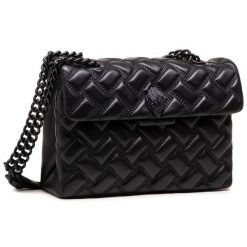 Torebka Kurt Geiger. Czarne kopertówki Kurt Geiger, bez wzorów, wizytowe, bez dodatków. Za 969.99 zł.