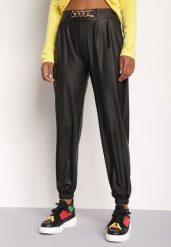 Czarne Spodnie Phelitrite. Czarne jeansy Renee, s, z aplikacjami, z jeansu, eleganckie, długie. W wyprzedaży za 35.99 zł.