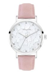 Tamaris Zegarek kwarcowy w kolorze jasnoróżowym rozmiar: onesize. Różowe, analogowe zegarki Tamaris, metalowe. Za 157.35 zł.