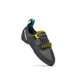 Buty wspinaczkowe SCARPA Vapor V. Szare buty trekkingowe Scarpa, bez wzorów, bez zapięcia, trekkingowe. Za 599.99 zł.