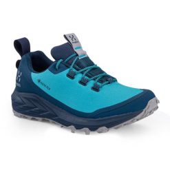 Buty trekkingowe damskie Haglöfs L.I.M FH GTX Low. Niebieskie buty trekkingowe Haglöfs, bez zapięcia. W wyprzedaży za 539.70 zł.
