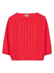 Herrlicher Sweter w kolorze czerwonym rozmiar: S. Czerwone swetry Herrlicher, s, bez wzorów, bez ramiączek. Za 158.47 zł.