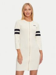 Guess Sukienka dzianinowa V4BK05 ZZ04U Écru Regular Fit. Sukienki Guess, m, z aplikacjami, z dzianiny, bez kołnierzyka, bez ramiączek. Za 329.99 zł.