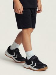 Buty halowe Hummel Multiplay Flex VC 2.0. Niebieskie buty trekkingowe Hummel, bez wzorów, z meshu, bez zapięcia, do piłki ręcznej. Za 252.50 zł.