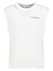 Sublevel Top w kolorze białym rozmiar: XS. Białe topy Sublevel, xs, bez wzorów, z bawełny, bez kołnierzyka, bez ramiączek. Za 43.99 zł.