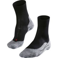 Skarpetki damskie Falke RU4. Czarne skarpetki Falke, bez wzorów, z materiału. Za 142.00 zł.