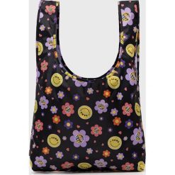 Vans torebka kolor czarny. Czarne shopper bag Vans, bez wzorów, na ramię, bez dodatków. W wyprzedaży za 84.99 zł.