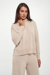 Golf damski z kaszmirem Scrivia WEEKEND MAX MARA. Swetry Weekend Max Mara, l, bez wzorów, z kaszmiru, bez ramiączek. Za 1,139.00 zł.