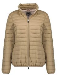 Geographical Norway Kurtka pikowana "Dafne" w kolorze beżowym rozmiar: S. Brązowe kurtki Geographical Norway, s, bez wzorów, bez kaptura. Za 78.10 zł.