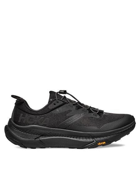 Hoka Trekkingi Transport Gtx GORE-TEX 1133958 Czarny. Czarne buty trekkingowe HOKA, bez wzorów, z gore-texu, bez zapięcia, trekkingowe, gore-tex. Za 629.99 zł.