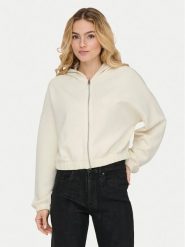 ONLY Bluza Scarlett 15346449 Écru Regular Fit. Bluzy ONLY, s, bez wzorów, z syntetyku, bez ramiączek, bez kaptura. Za 189.99 zł.