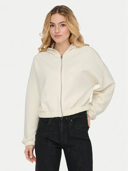 ONLY Bluza Scarlett 15346449 Écru Regular Fit. Bluzy ONLY, s, bez wzorów, z syntetyku, bez ramiączek, bez kaptura. Za 189.99 zł.