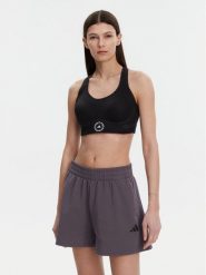 Adidas by Stella McCartney Biustonosz sportowy Stella McCartney TruePace JD8407 Czarny. Czarne biustonosze sportowe adidas by Stella McCartney, bez wzorów, z syntetyku, do biegania. Za 359.99 zł.