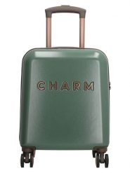 Charm Walizka w kolorze zielonym - 34 x 45 x 20 cm rozmiar: onesize. Zielone walizki Charm. Za 252.71 zł.