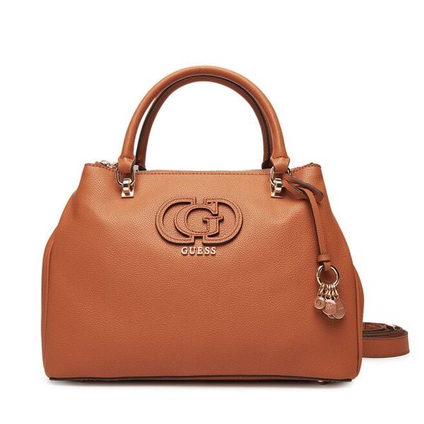 Torebka Guess. Brązowe torebki klasyczne Guess, z aplikacjami, klasyczne, bez dodatków. Za 489.99 zł.