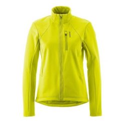 Kurtka softshell damska Gonso Adventure. Zielone kurtki Gonso, bez wzorów, z softshellu, eleganckie, bez kaptura. Za 579.50 zł.