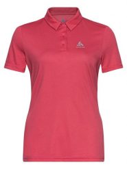 Odlo Funkcyjna koszulka polo "Cardada" w kolorze jagodowym rozmiar: S. Różowe t-shirty sportowe ODLO, s, bez wzorów, z materiału, bez ramiączek, outdoorowe. Za 95.24 zł.