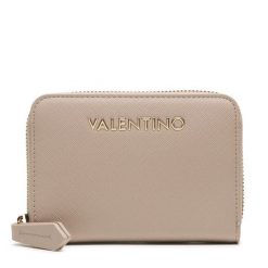 Portfel Valentino. Brązowe portfele Valentino, bez wzorów. Za 229.99 zł.