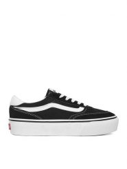 Vans Tenisówki C-BROOKLYN LS PLATFORM VN000DC4BA21 Czarny. Czarne trampki Vans, bez wzorów, z materiału, bez zapięcia. Za 339.99 zł.