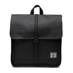 Plecak Herschel. Czarne plecaki Herschel, bez wzorów, bez dodatków. Za 199.99 zł.