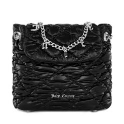 Plecak Juicy Couture. Czarne plecaki Juicy Couture, bez wzorów, bez dodatków. Za 329.99 zł.