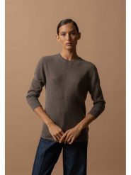 Perfect Cashmere Kaszmirowy sweter w kolorze brązowym rozmiar: S. Brązowe swetry Perfect Cashmere, s, bez wzorów, z kaszmiru, bez ramiączek. Za 347.99 zł.