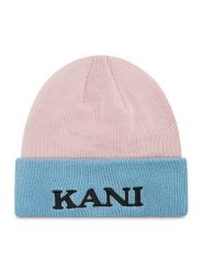 Karl Kani Czapka Retro Block Beanie 7020114 Różowy. Czerwone czapki zimowe Karl Kani, bez wzorów, z materiału, retro. Za 89.99 zł.