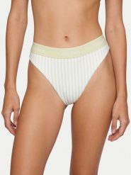 Calvin Klein Swimwear Dół od bikini LV00Q61132 Zielony. Zielone bikini Calvin Klein Swimwear, bez wzorów, z syntetyku. Za 209.99 zł.