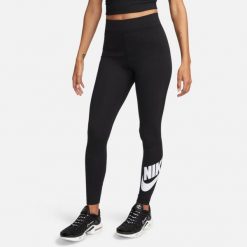 Legginsy Sportswear Classics Rozmiar S Czarny - DV7791-010. Czarne legginsy Nike, bez wzorów, z materiału. Za 202.20 zł.