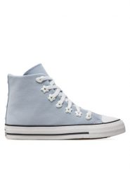 Converse Trampki Chuck Taylor All Star Stars A07216C Błękitny. Niebieskie trampki Converse, bez wzorów, z materiału, retro, bez zapięcia. Za 239.99 zł.