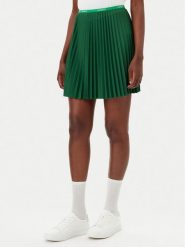 Lacoste Spódnica plisowana JF1403 Zielony Regular Fit. Zielone spódnice Lacoste, s, bez wzorów, z syntetyku, plisowane. Za 409.99 zł.