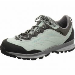 Buty trekkingowe damskie Lowa Delago Gtx Low. Białe buty trekkingowe Lowa, z materiału, bez zapięcia. Za 959.99 zł.