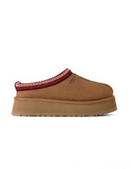 Kapcie Ugg Australian W Tazz Ii Damskie. Brązowe kapcie UGG, bez wzorów, z materiału. Za 763.99 zł.