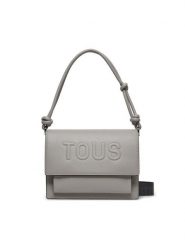 TOUS Torebka La Rue New 395910081 Szary. Szare torebki klasyczne tous, bez wzorów, ze skóry, bez dodatków. Za 659.99 zł.