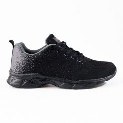 Damskie czarne buty sportowe Dk. Czarne buty treningowe bez wzorów, bez zapięcia. Za 197.04 zł.