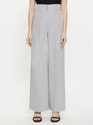 Maryley Spodnie materiałowe 24EB680/43LU Szary Wide Leg. Szare spodnie materiałowe Maryley, bez wzorów, z materiału. Za 139.99 zł.