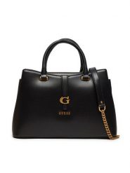 Guess Torebka Kuba (VA) HWVA93 29060 Czarny. Czarne torebki klasyczne Guess, z aplikacjami, ze skóry, bez dodatków. Za 659.99 zł.