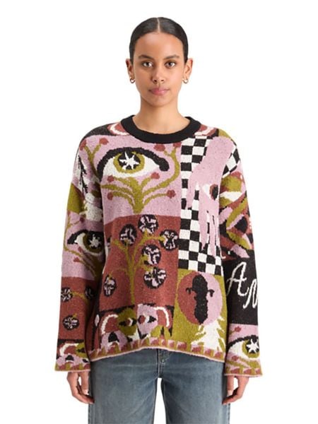 Scotch & Soda Sweter w kolorze jasnoróżowo-brązowym rozmiar: L. Różowe swetry Scotch & Soda, l, bez wzorów, bez ramiączek. Za 257.31 zł.